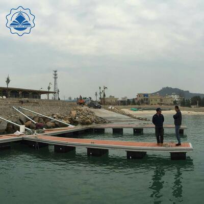 铝动合金上浮铝合金浮桥水海上平台浮码头塑养殖浮台摩托艇游艇码