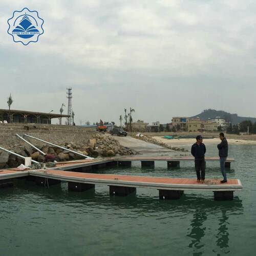 铝动合金上浮铝合金浮桥水海上平台浮码头塑养殖浮台摩托艇游艇码