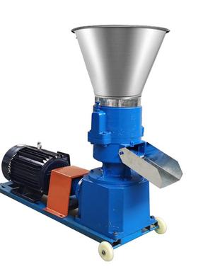 饲料颗粒机小型家用干湿两用养殖厂造粒机秸秆玉米大型制粒机