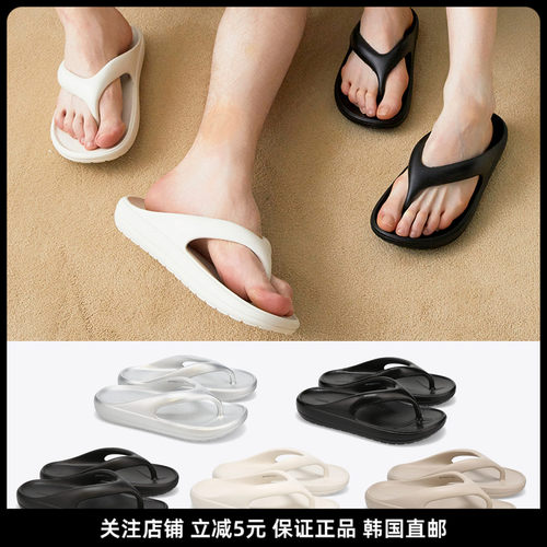 韩国直邮男女防水运动人字拖