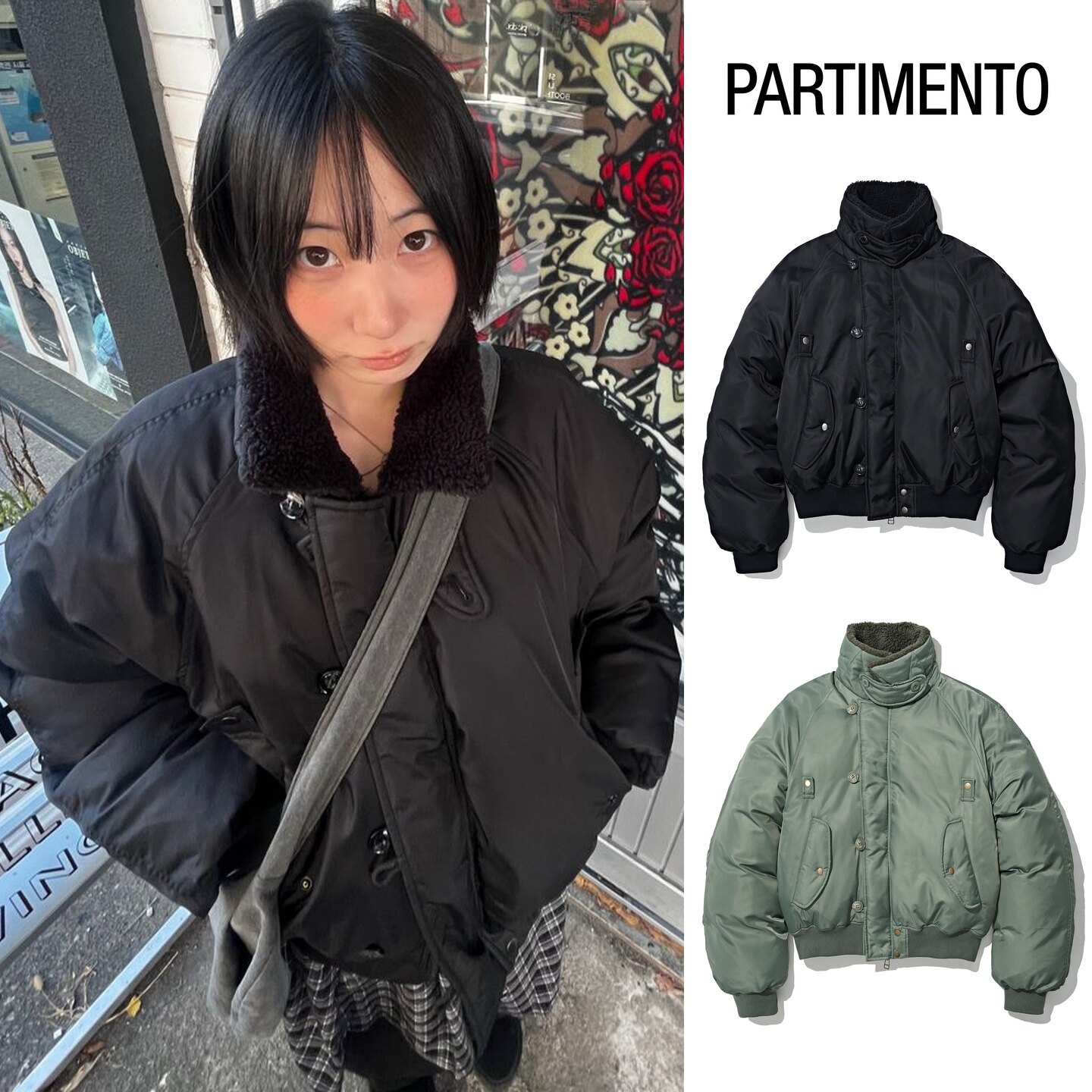 加厚保暖立领飞行员棉服