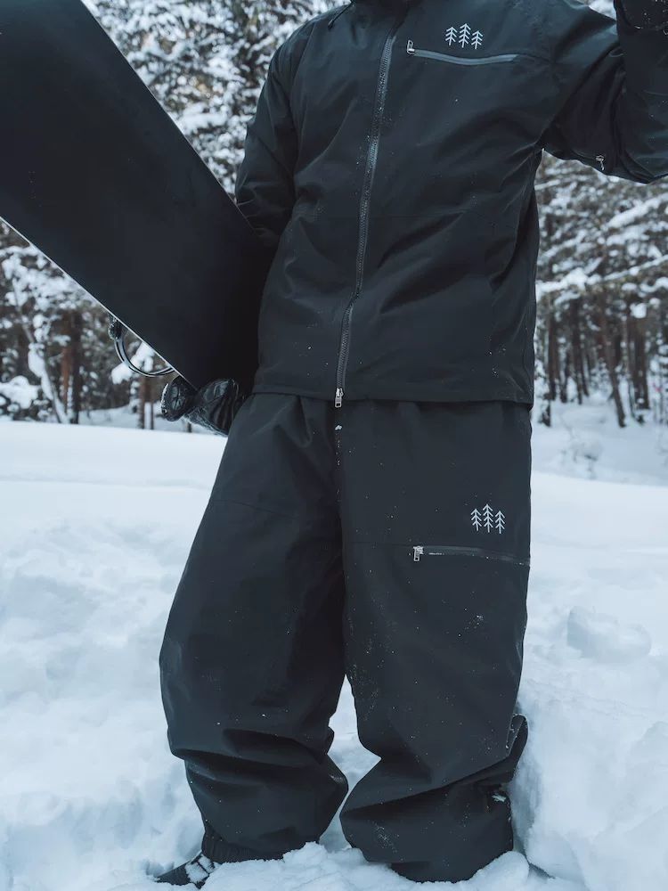 滑雪裤女男工装单板滑雪服