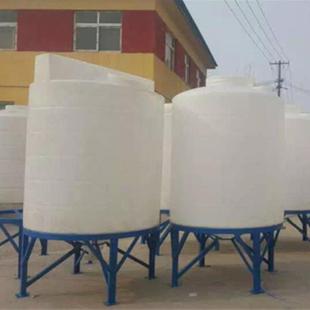 CMC 6000L底部排料罐6吨塑料锥底罐大口径净化桶化工原料搅拌桶