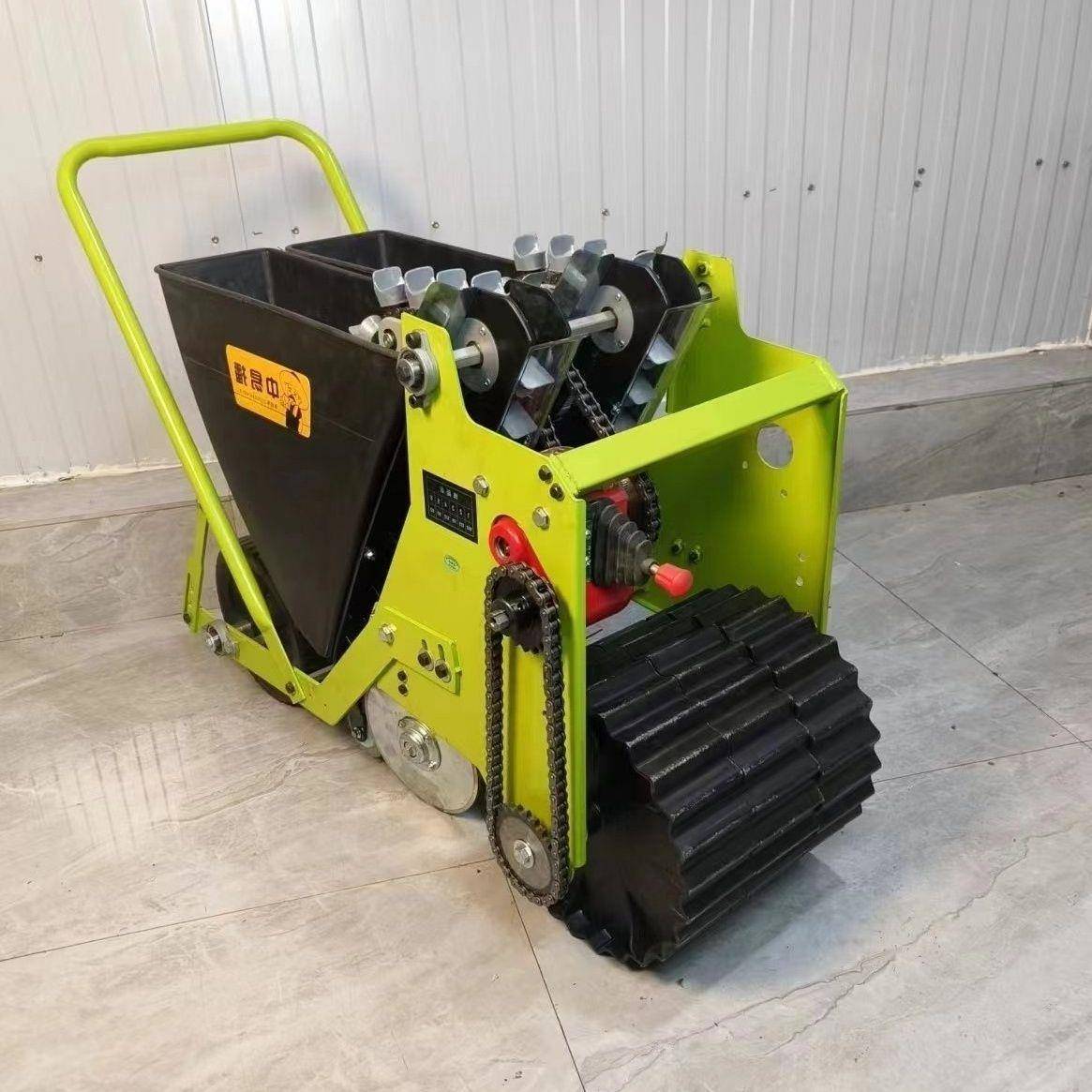 新型大蒜精密播种机手推式大蒜种植机械人力手推栽种机1-3行可选