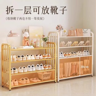简易家用鞋 子收纳神器置物架塑料 架子门口多层防尘鞋 柜宿舍室内鞋