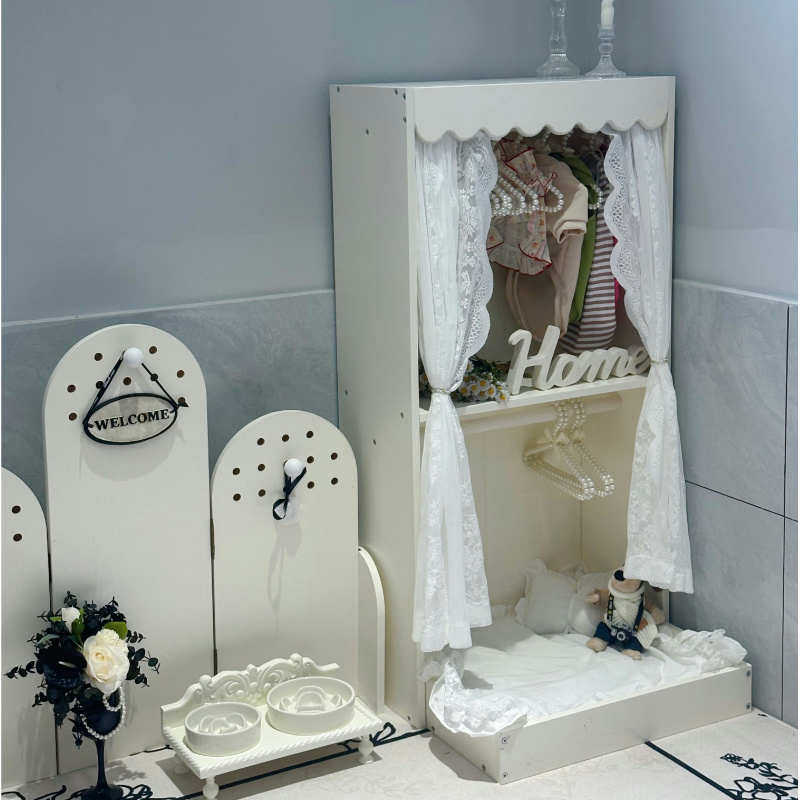 一芯有宠® 实木多层宠物衣柜狗挂衣小窝多功能抽屉小床猫衣收纳,宠物/宠物食品及用品,宠物衣架,淘宝优惠券,粉丝福利购,淘宝优惠卷