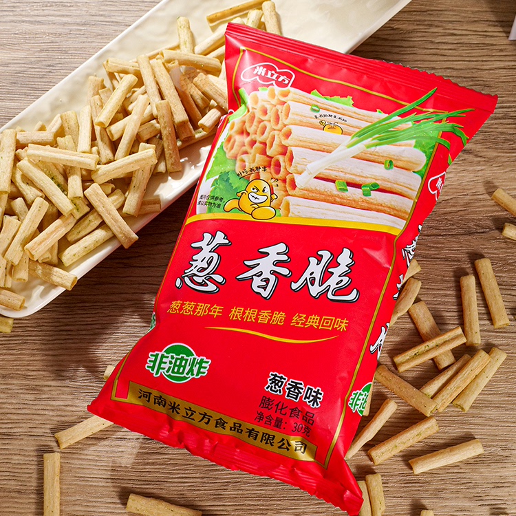米立方葱香脆30g休闲零食