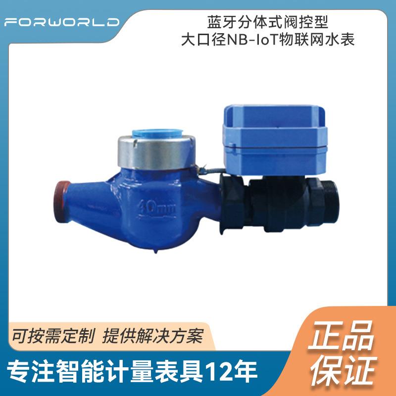蓝牙分体式阀控型大口径NB-IoT物联网水表旋翼式湿式水表防水