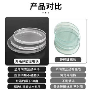 水表防冻玻璃冬季家用自来水水表盖加厚4/6分镜片智能防弹玻璃片*