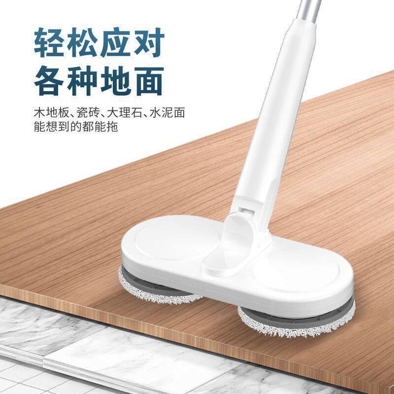 电动拖把家用懒人拖把一体机无线手持全自动旋转擦地机智能拖地机