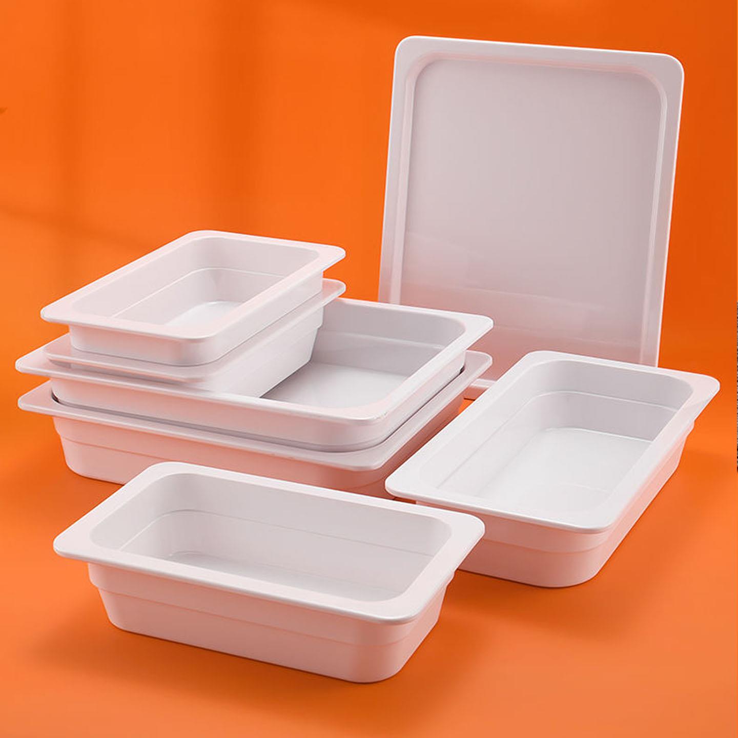 密胺份数盆麻辣烫选菜方盆面包蛋糕点心托盘熟食凉菜水果餐长方盘