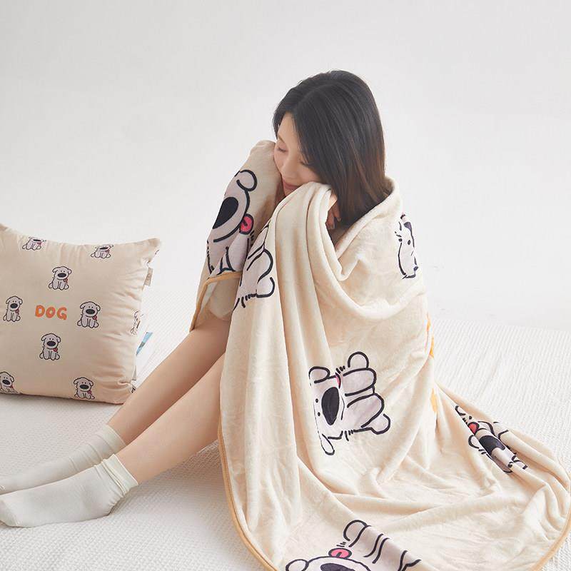 办公室午睡抱枕毯子两用可拆卸抱枕被子二合一夏被空调毯车内午休,居家布艺,抱枕被,淘宝优惠券,粉丝福利购,淘宝优惠卷