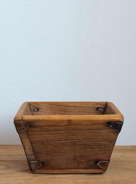 老实木桶艺术米桶每日入桶金婚招财进宝桶烧香拜佛香炉拜佛桶