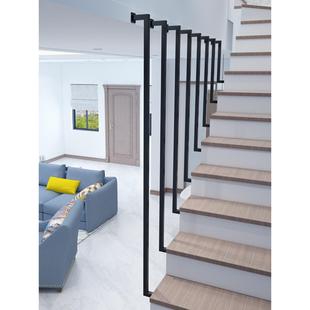 复式楼梯扶手护栏家用围栏别墅室内阁楼酒吧简约现代欧式网红栏杆