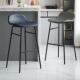 北欧吧台椅家用高凳子靠背前台椅子现代简约轻奢吧凳高脚凳酒吧椅