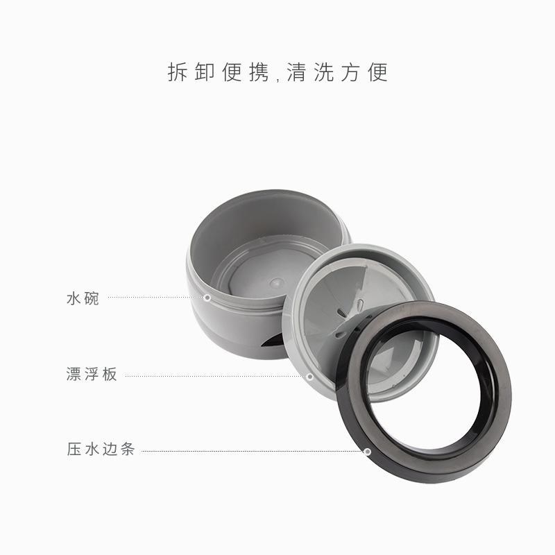 宠物饮水碗外出旅行车q载碗防滑防溅不湿嘴防溢出狗碗猫碗艾森威