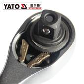 YATO快速棘轮扳手小飞中飞大飞双向自动刺轮套筒省力扳手汽修工具