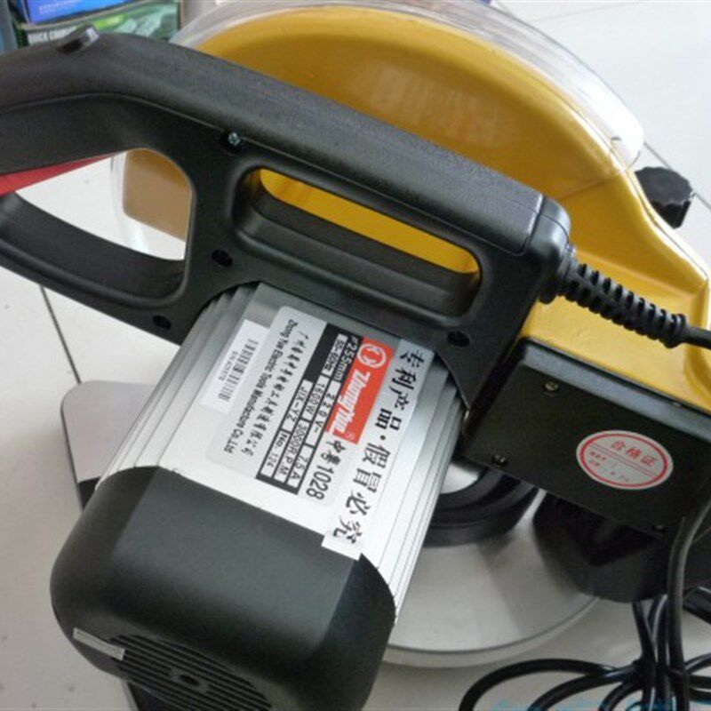 1028/1232B中粤锯铝机切割机10寸12寸斜切锯型材介铝机静音无碳刷