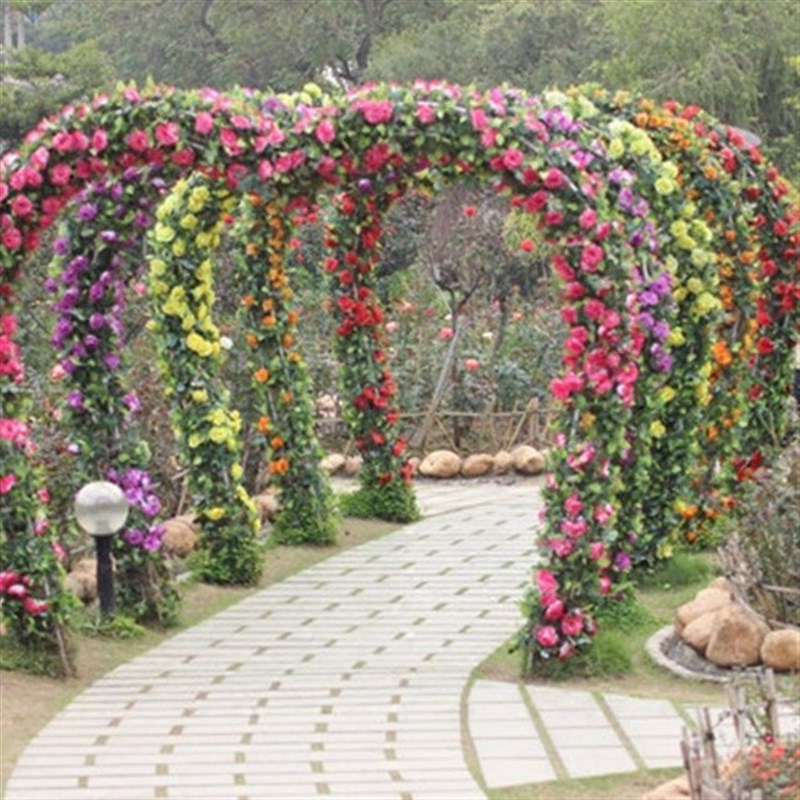 背景花墙拱门架子桁架心形门爱心门架子婚庆道具婚庆花门婚庆拱门