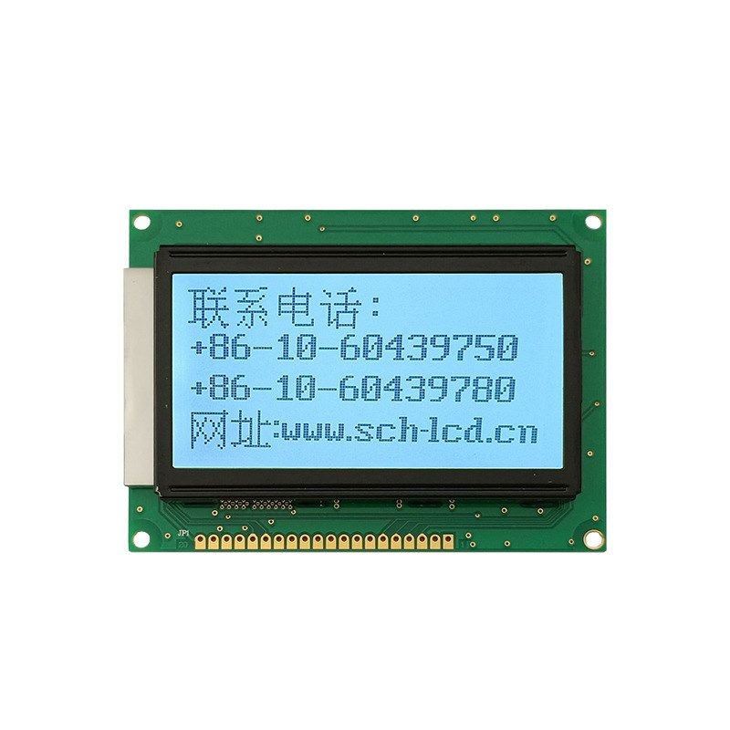 3.2寸12864点阵LCD液晶屏COB显示模块LCM模组6800并口