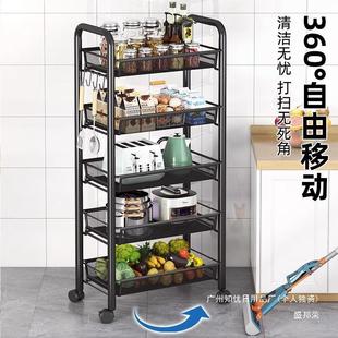 厂家子多层收纳家用蔬菜篮用品厂家多大全小推车落地储物架厨房置