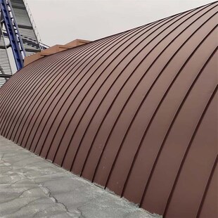 铝镁锰板矮立边1.0厚25-430板型3004氟碳漆铝合金金属屋面板