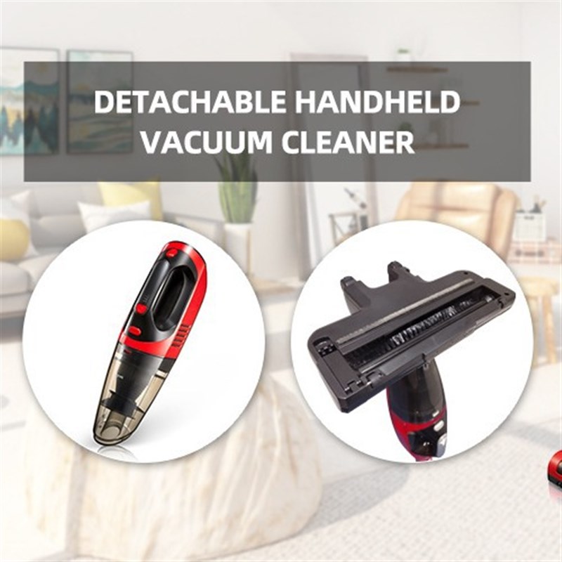便携式立式吸尘器无线家用大功率车载多功能工厂定制出口