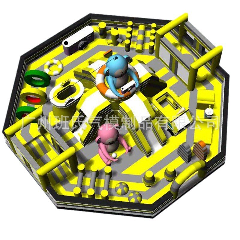 充气城堡移动户外新款儿童乐园滑梯室内蹦床摆摊大型充气滑梯城堡