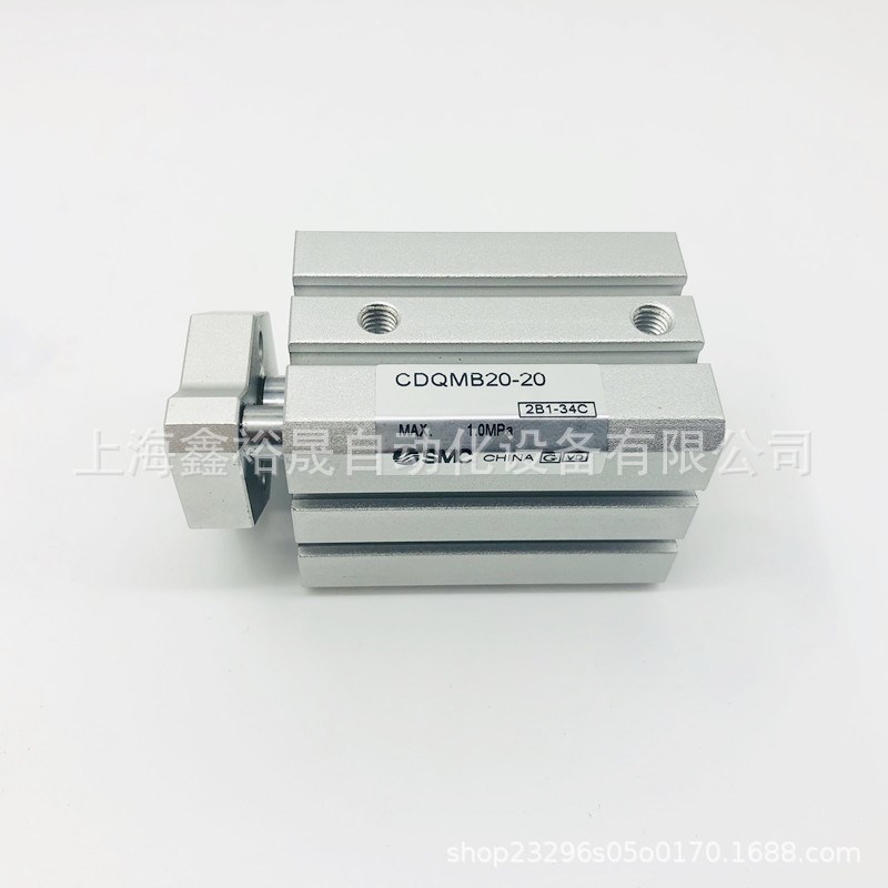 SMC带导杆薄型气缸CQMA/CDQMA50-10/20/25/30/35/40/45/50/75/100