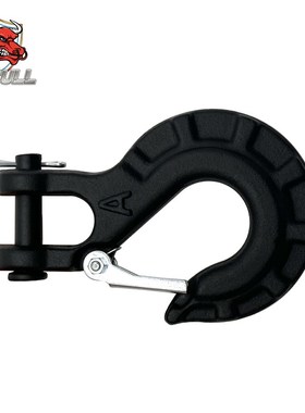 跨境供应磨砂黑色ATV UTV G70越野车绞盘钩3/8拖车钩