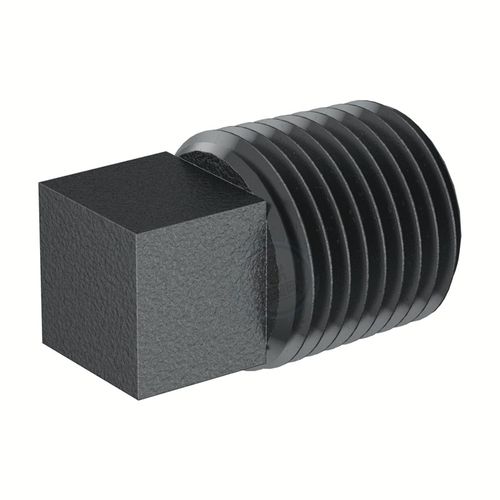 NPT Male 耐高压碳钢四角头外丝堵头 118P459