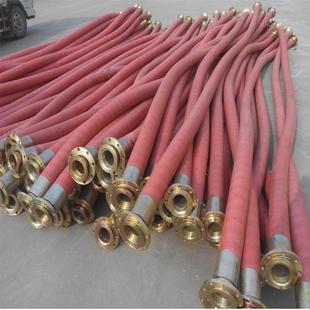 DN100高压钢丝吸排水胶管 厂家供应煤矿工地4寸高压排水胶管