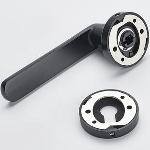 门锁家用通用型室内静音木门锁具门把手手柄分体简约卧室房门锁