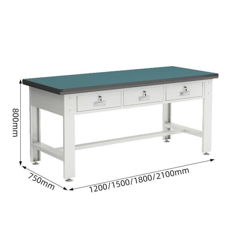 重型防静电工作台钳工操作台车间装配台平面维修台灯架挂板置物板