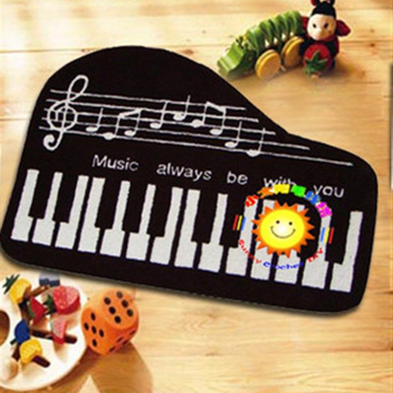 cc段段绣/毛线绣/地毯绣/绒绣/钩针绣挂毯坐垫 典雅钢琴(2件包邮