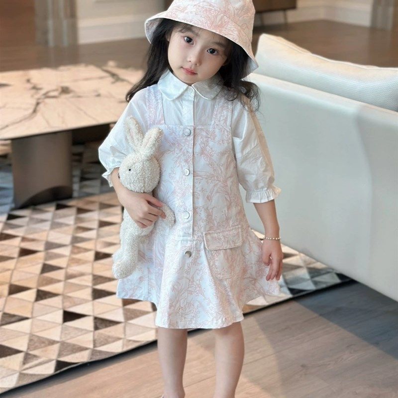 童装定制甜美碎花背带裙衬衣内搭套装小女孩可爱公主连衣裙背心裙,童装/婴儿装/亲子装,连衣裙,淘宝优惠券,粉丝福利购,淘宝优惠卷