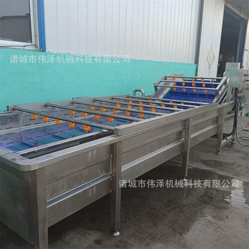 大软包装食品清洗机气伟泽泡清洗机厂 家 枣自动RYM提升清洗机现