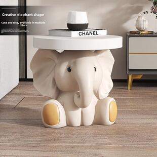 创意大象家换鞋凳客厅入口装饰品家庭装饰简单的孩子的凳子生日礼