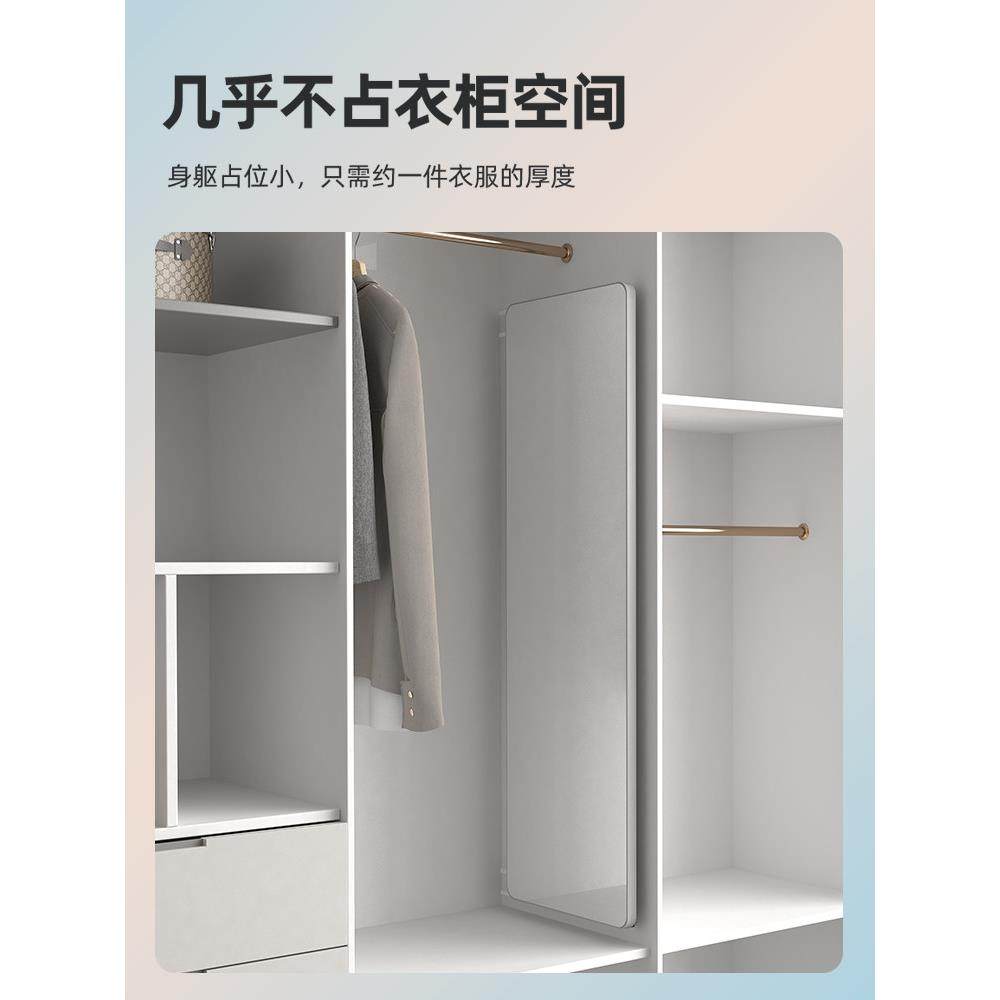 快递包邮 加厚推拉镜衣柜镜子旋转镜 伸缩试衣穿衣镜全身折叠壁挂,住宅家具,穿衣镜,淘宝优惠券,粉丝福利购,淘宝优惠卷