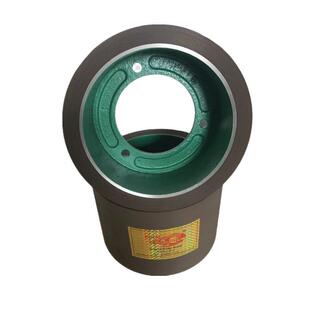 6寸棕色加厚型高耐磨砻谷胶辊稻谷脱壳打米辊15型碾米机配套专用