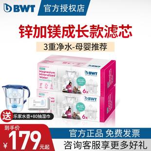 进口锌加镁滤芯 德国bwt净水壶滤芯倍世厨房净水壶家用净水器原装