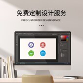 广告logo投影射灯门头地面旋转店铺招牌图案文字定制led户外灯片