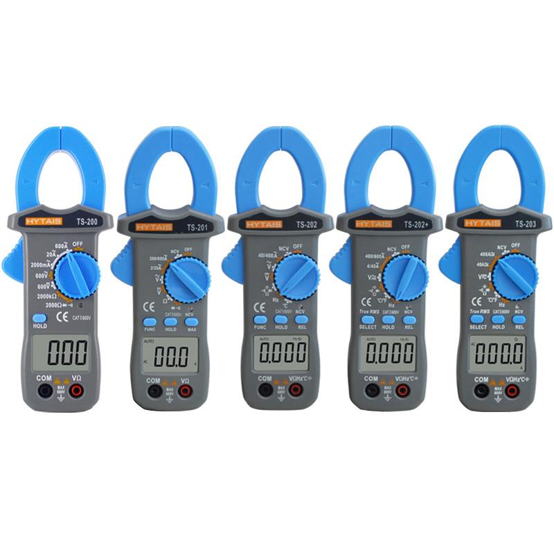 泰圣数字钳形表万用表自动防烧钳形电流表袖珍数显交直流电流钳表