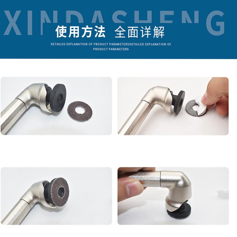 MAG-123N 093N弯头气动打磨机砂纸片 自粘式砂磨片直径30MM 150PC