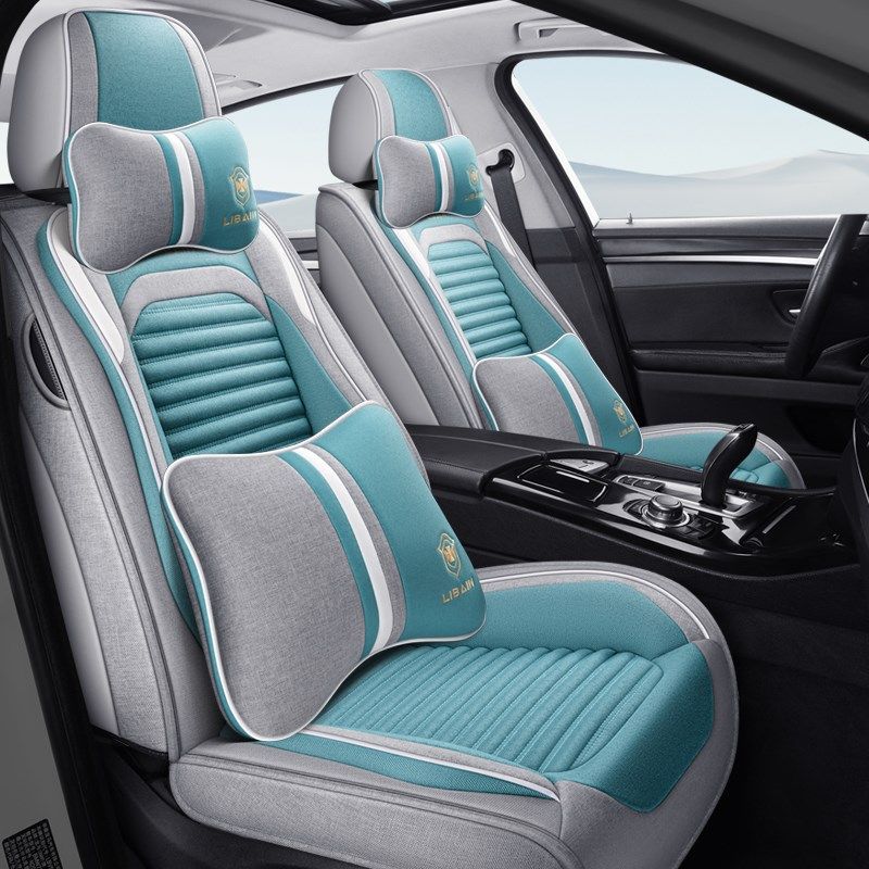 汽车座套四季通用五座车垫套装新款全包围亚麻坐垫透气布艺座椅套,汽车用品/电子/清洗/改装,专车专用座套/座垫,淘宝优惠券,粉丝福利购,淘宝优惠卷