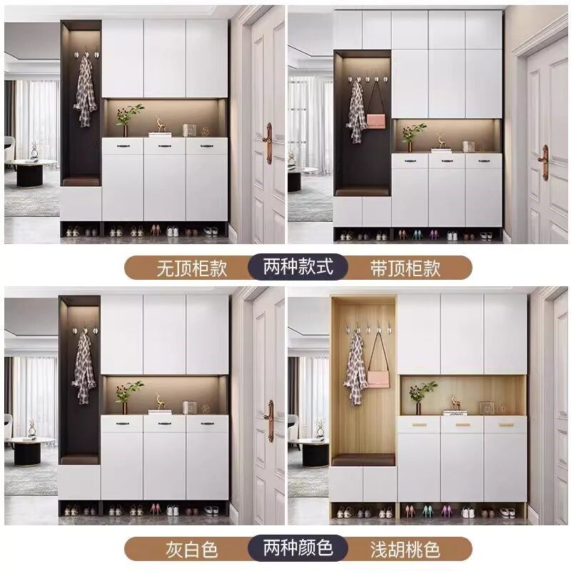 实木鞋柜家用门口玄关柜入户靠墙换鞋凳一体客厅隔断柜收纳储物柜,住宅家具,鞋柜,淘宝优惠券,粉丝福利购,淘宝优惠卷