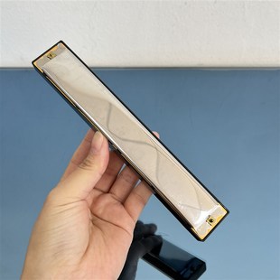 傳統國貨24孔鐵皮天鵝口琴吹奏音樂童年玩具口琴樂器 80后懷舊經典