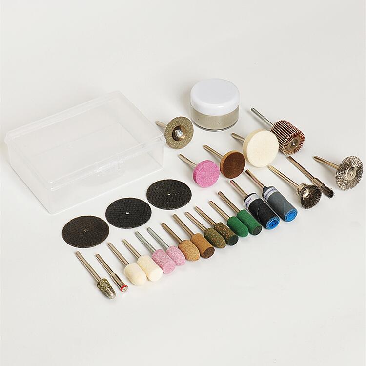 金属抛光工具套组除锈打磨电磨配件抛光膏打磨棒磨头砂纸抛光轮