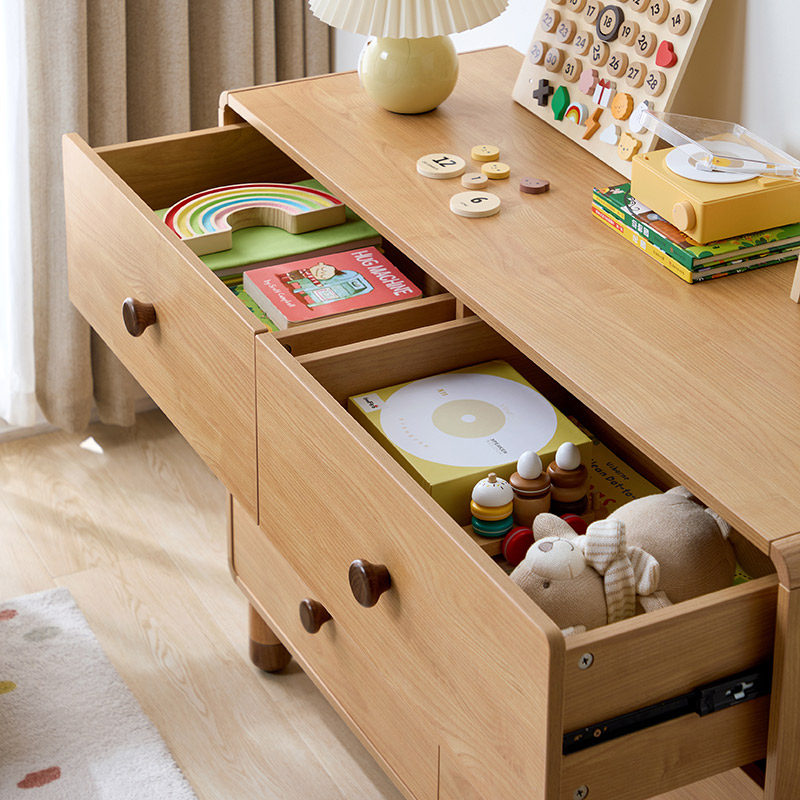 儿童斗柜收纳柜实木五斗橱柜卧室柜子靠墙木制抽屉式六斗柜储物柜,住宅家具,儿童斗柜,淘宝优惠券,粉丝福利购,淘宝优惠卷