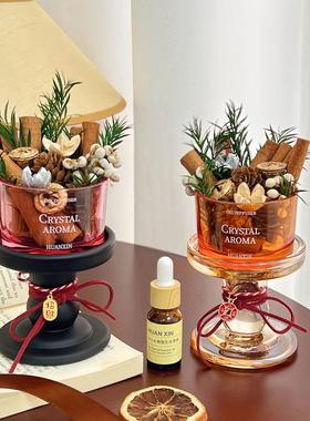 肉桂生财摆件新年客厅桌面玄关摆件装饰品手工diy无火香薰摆件